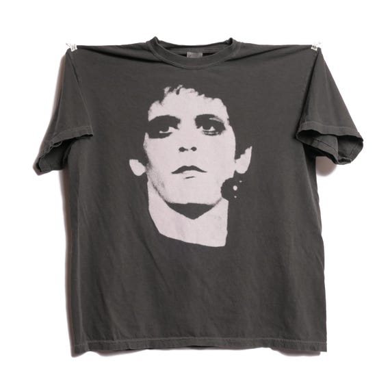 Lou Reed Transformer Tee Vintage Velvet Underground Band Walk on