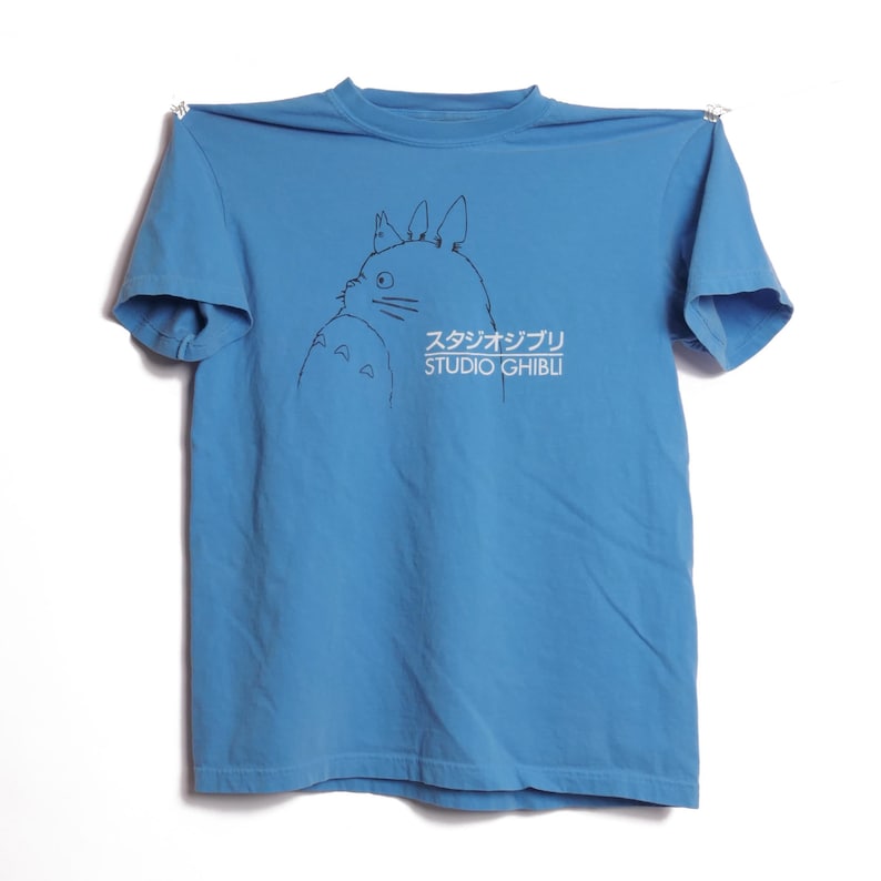 Studio Ghibli Animation House Shirt My Neighbor Totoro Hayao Miyazaki Japanese Animator Anime Manga Kiki's Delivery Service Movie - Medium image 1