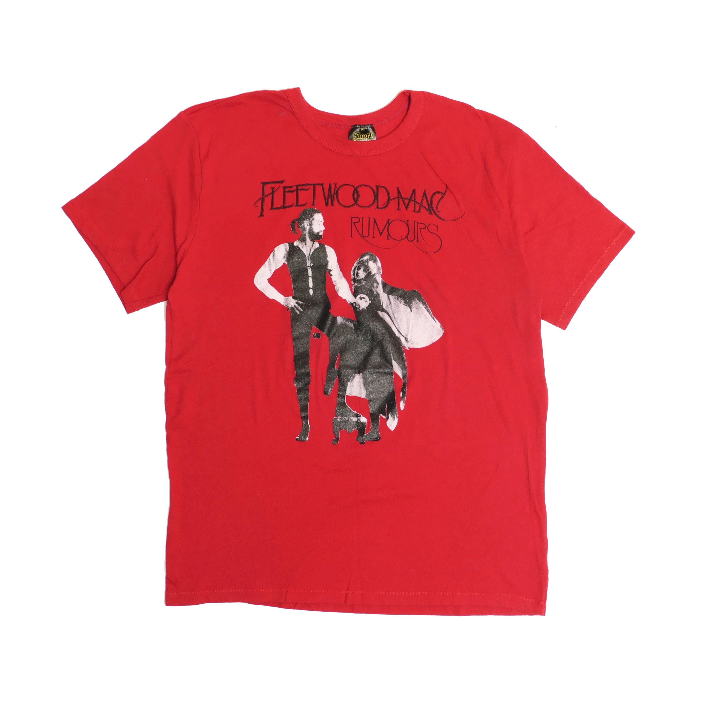 Fleetwood Mac Rumours Single Stitch Band Tee Tusk Tour American