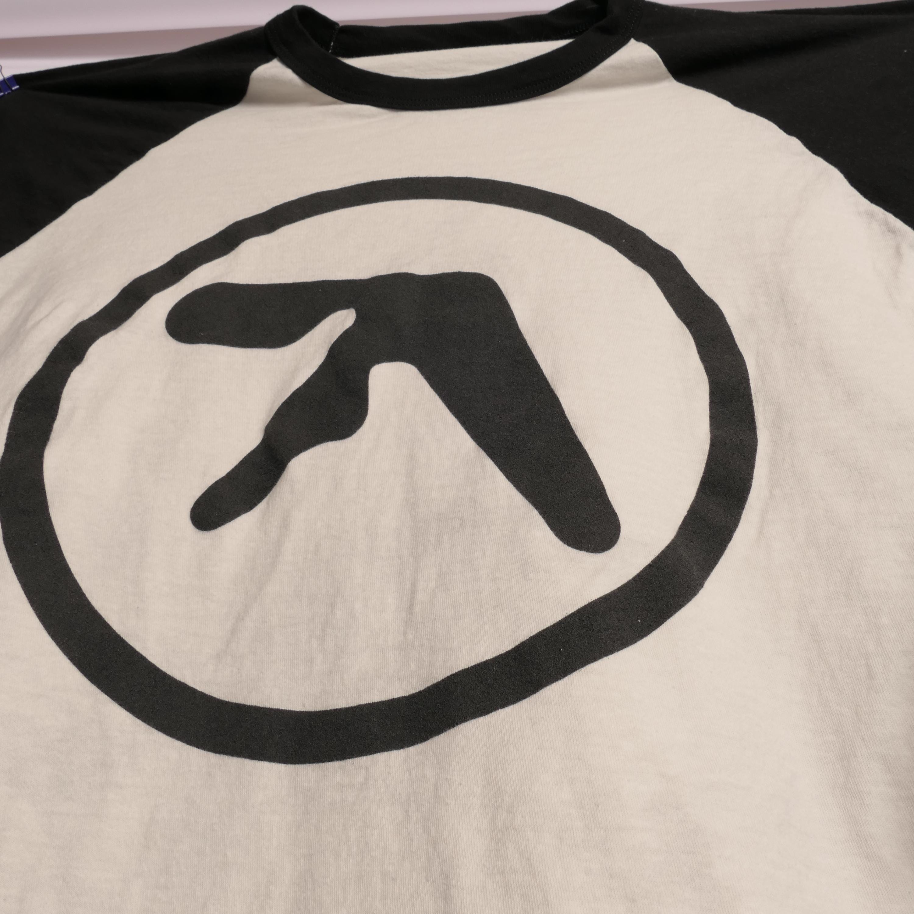 Aphex Twin ラグランベースボールTシャツ ウルトラフェード