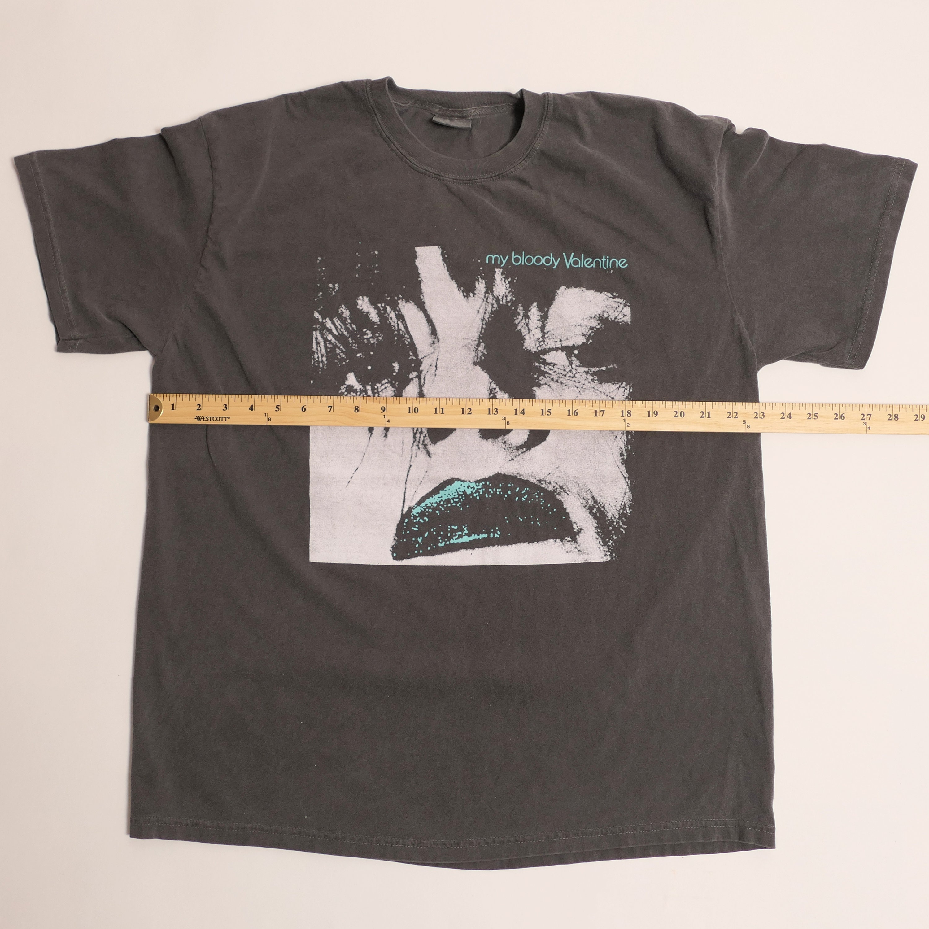 My Bloody Valentine Shoegaze Band Tee Ultra Faded Tour Ambient