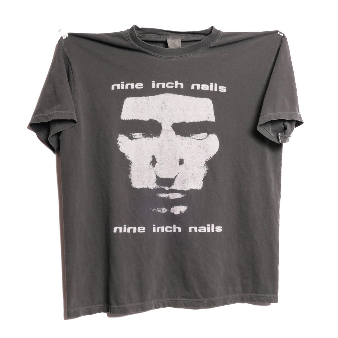 Nine Inch Nails NIN Downward Spiral Band Tee Industrial Post