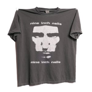 NINバンドtシャツ Vintage nine inch nails downward spiral t shirt - Etsy 日本