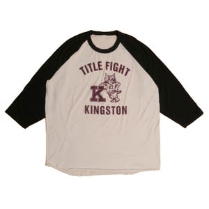 Title Fight Kingston Raglan Tee American Rock Band Shoegaze Band Tee Ultra Faded Tour Hardcore Post Punk Alternative Grunge Band Shirt Large image 1