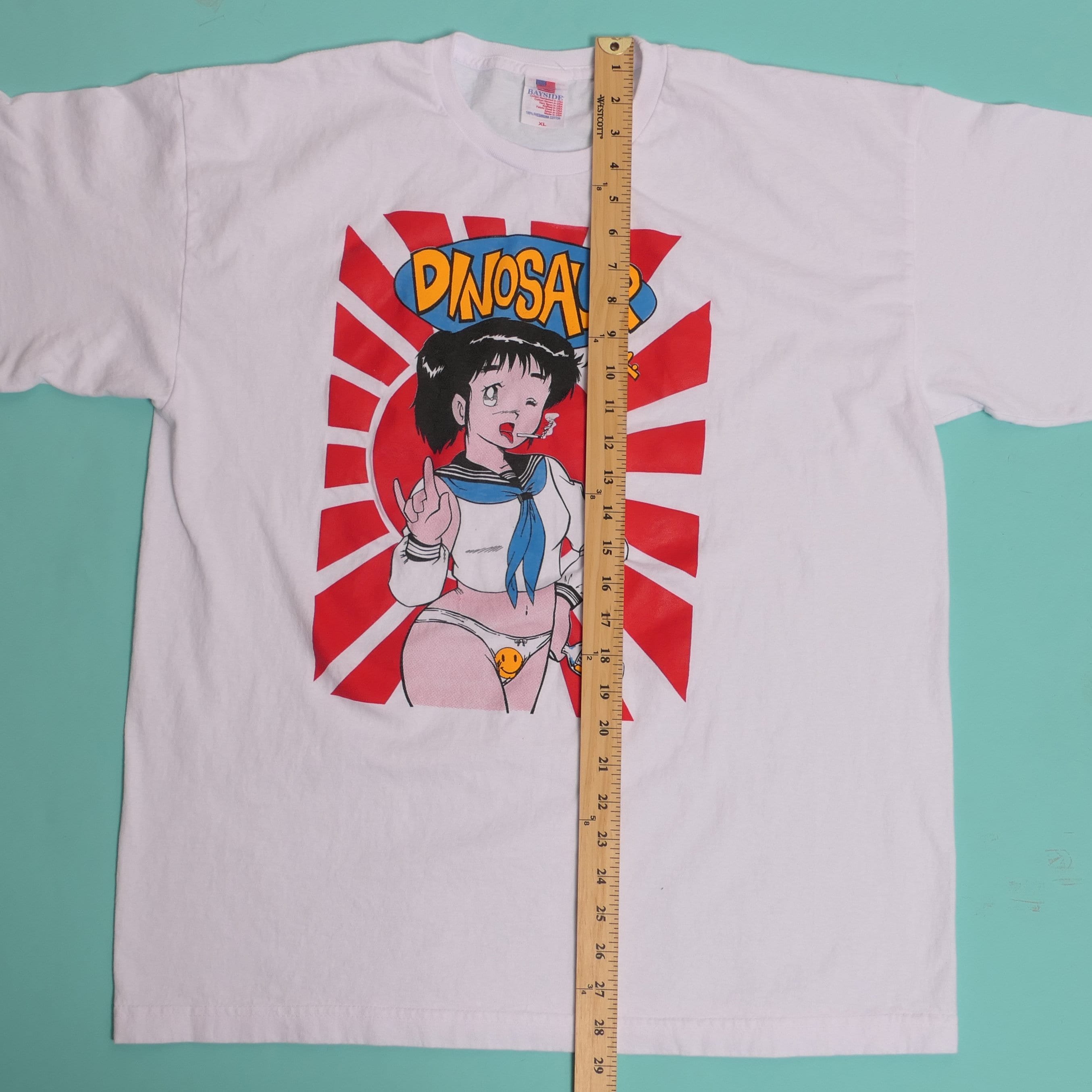 Dinosaur Jr. Anime Manga Girl Tee Japanimation Japan Frank Dinosaur Jr. Anime Manga Girl Tee Japanimation Japan Frank