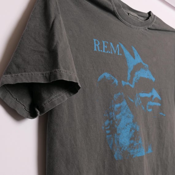 REM Band Tee Chronic Town Gargoyle Ultra Faded Post Punk New Wave