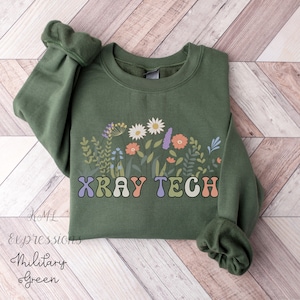 Radiology Tech Sweatshirt, Rad Tech crewneck, Xray Tech Sweatshirt, Xray Tech Gift, Rad Tech Graduate Gift, Radiology Technician Sweater