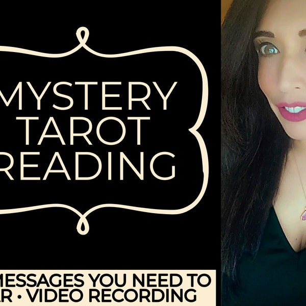 Mystery Tarot Reading, Psychic Reading, Intuitive Reading, Fortune Tarot Reading, Psychic Love Reading, Same Day Reading 20min Video