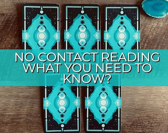 No Contact Love Tarot Reading: 16-18 min Video, Same Day