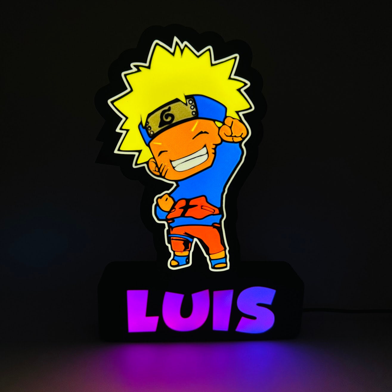 Placa Decorativa Desenhos Animados Naruto pdad-30