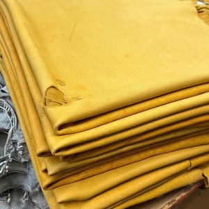 Buffalo (Bison) Polished Leather Hides