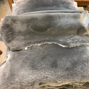 Grey Sheepskin Shearling Rugs