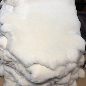 White Sheepskin Shearling Rugs