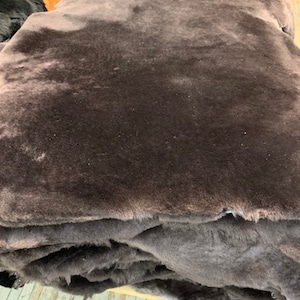 Brown Sheepskin Shearling Rugs