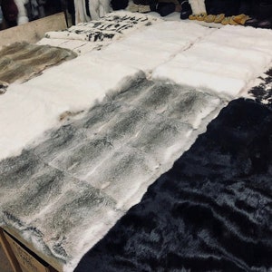 Rabbit Fur Plates