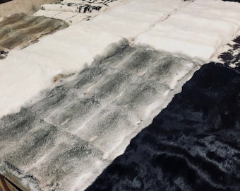 Rabbit Fur Plates