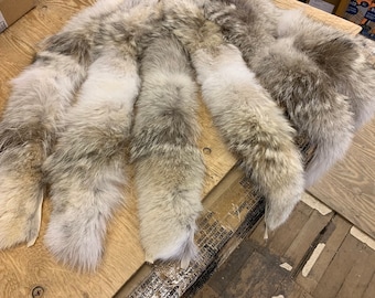 Real Coyote Fur Hood Ruff