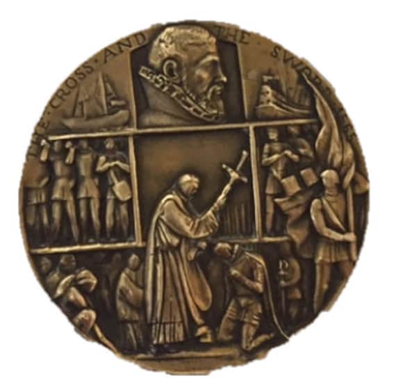 Saint Augustine Medallion - image 1