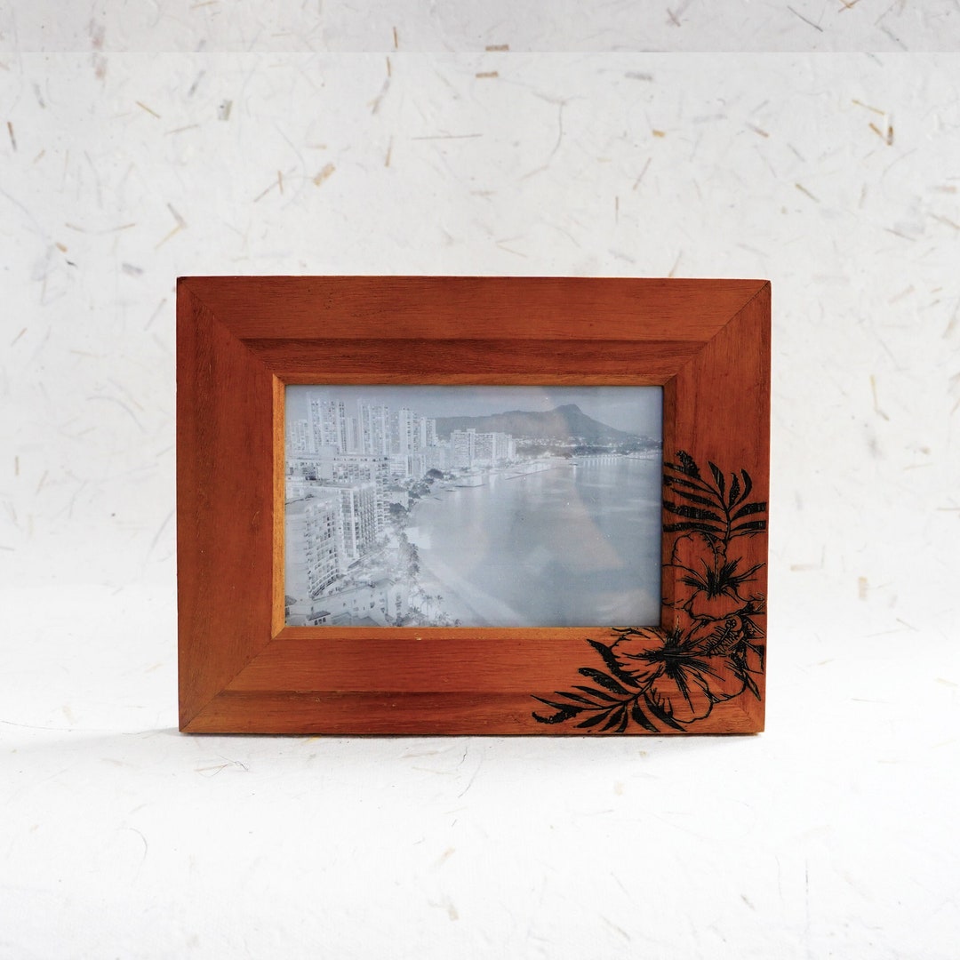 Hawaiian Frame Hawaiian Style Vintage Frame Hawaiian Plants Hawaii