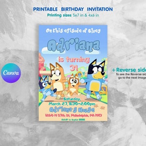 Kids birthday Invite template, dog invite, Paw-ty Editable Invitation, puppies Printable Birthday Invite boy girl, puppy invitation