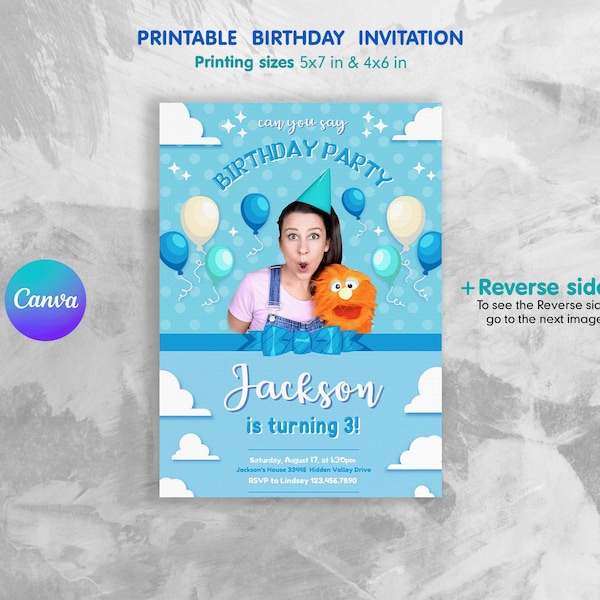 Ms Rachel First Birthday Invitation - Etsy
