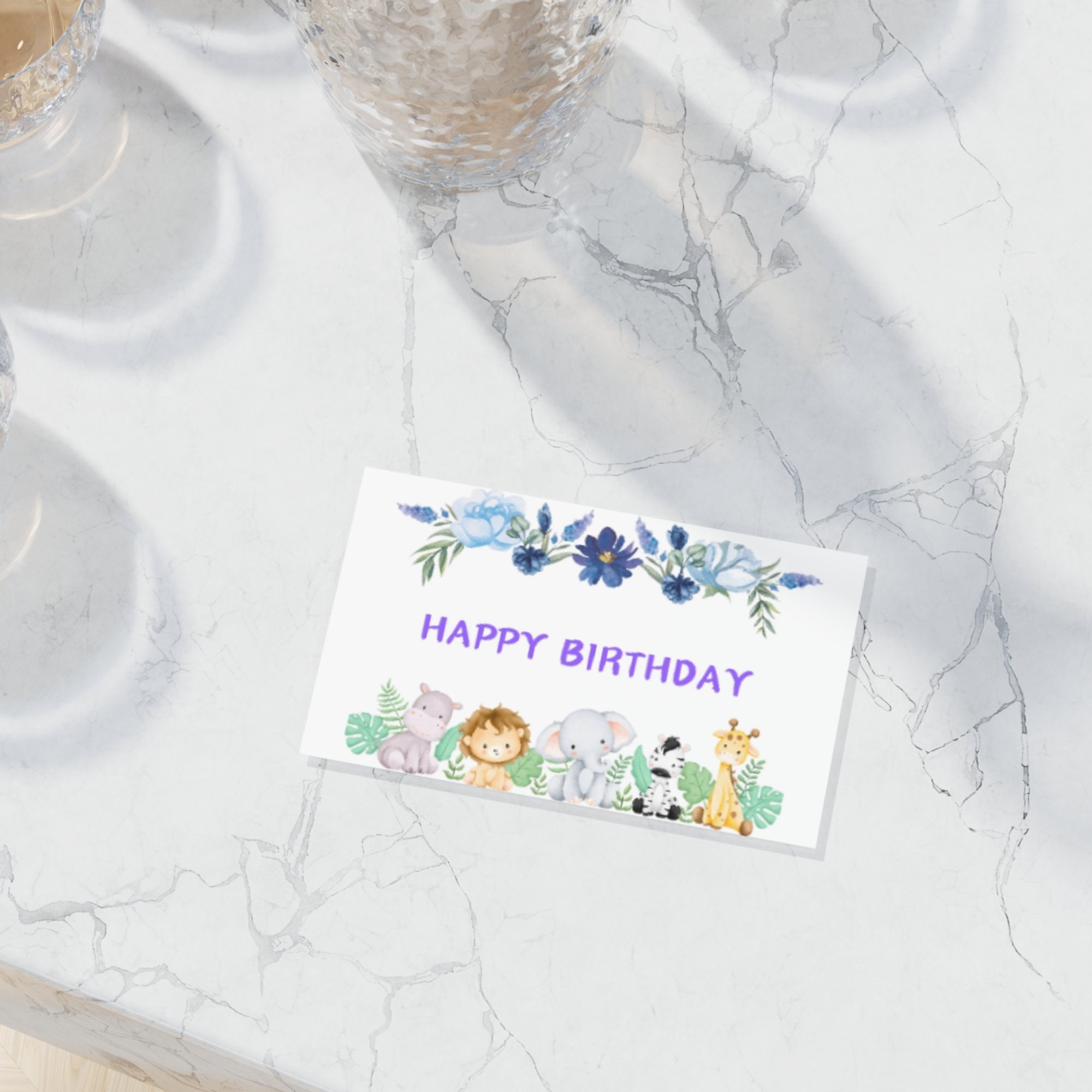 Printable Birthday Card Printable Greeting Card Print at Home Digital ...