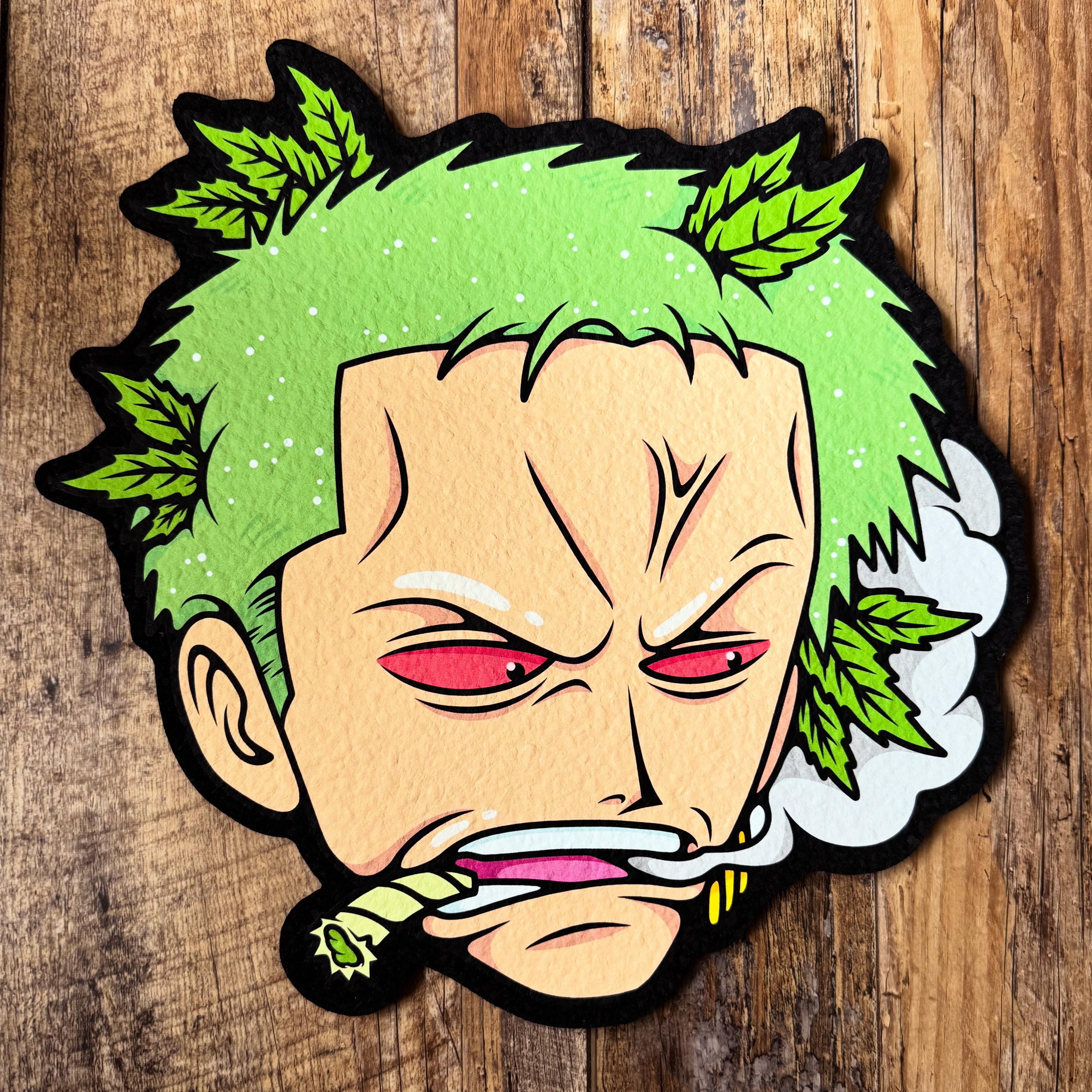 Roronoa Zoro Mousepad - Etsy