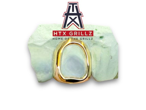 Custom 1 Open Face Tooth Cap Grillz