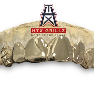 Custom 6 Custom Teeth With Diamond Dust & Diamond Cuts Fangz