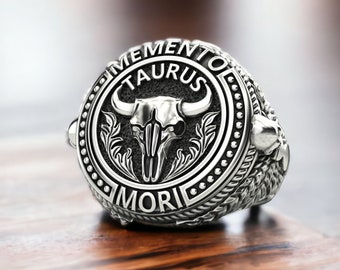 Anello Con Toro - Le Colonne | Taormina