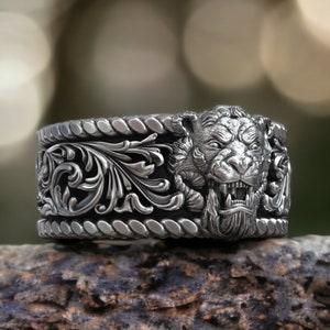 Mens animal head rings new arrivals