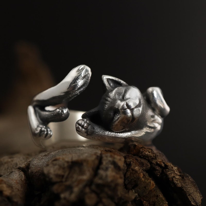 Cat Ring - Etsy UK