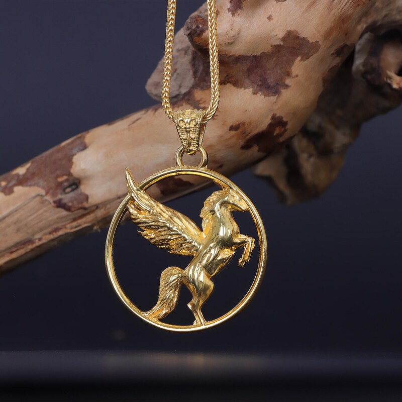 Pegasus Pendant Necklace