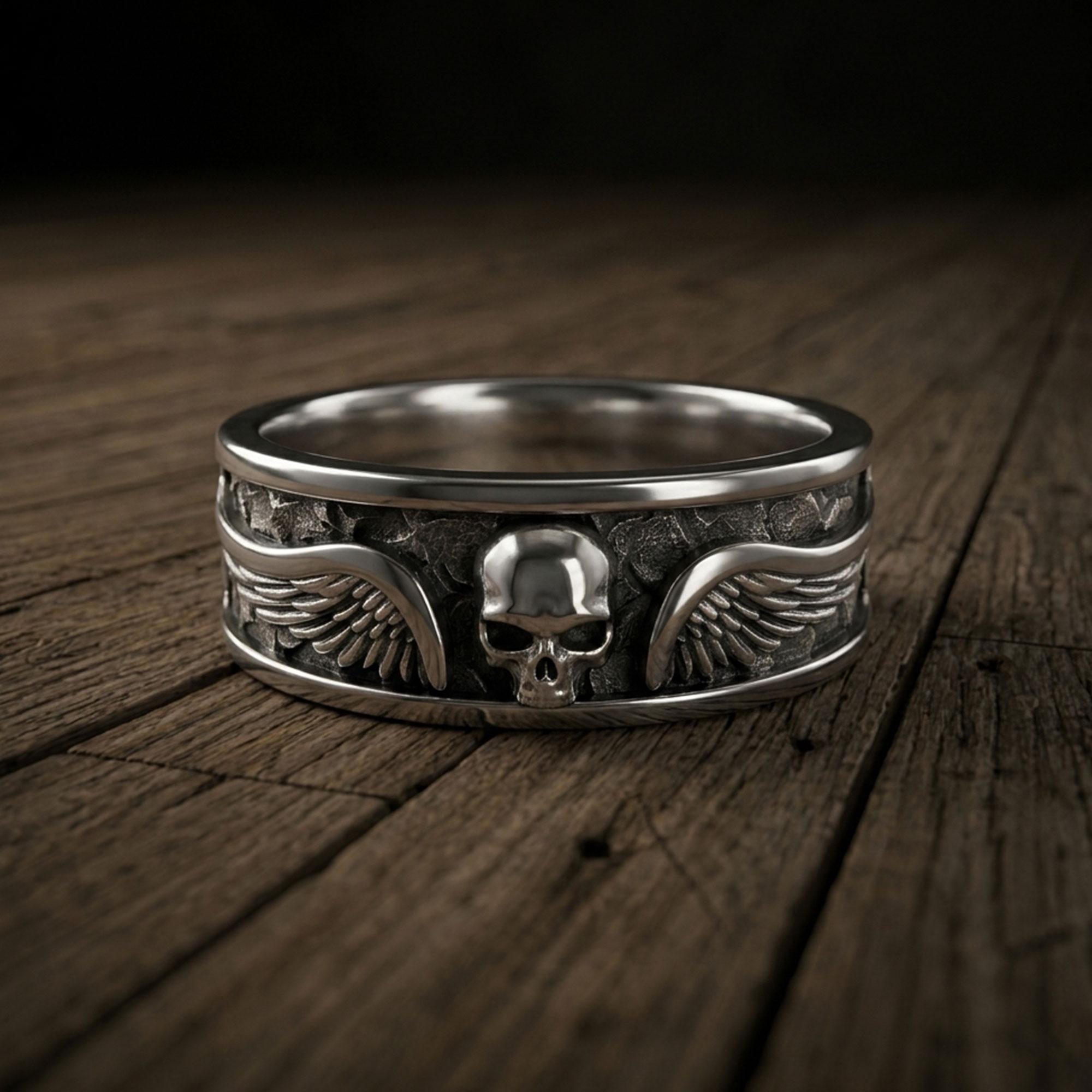 Hells angels ring - Etsy 日本