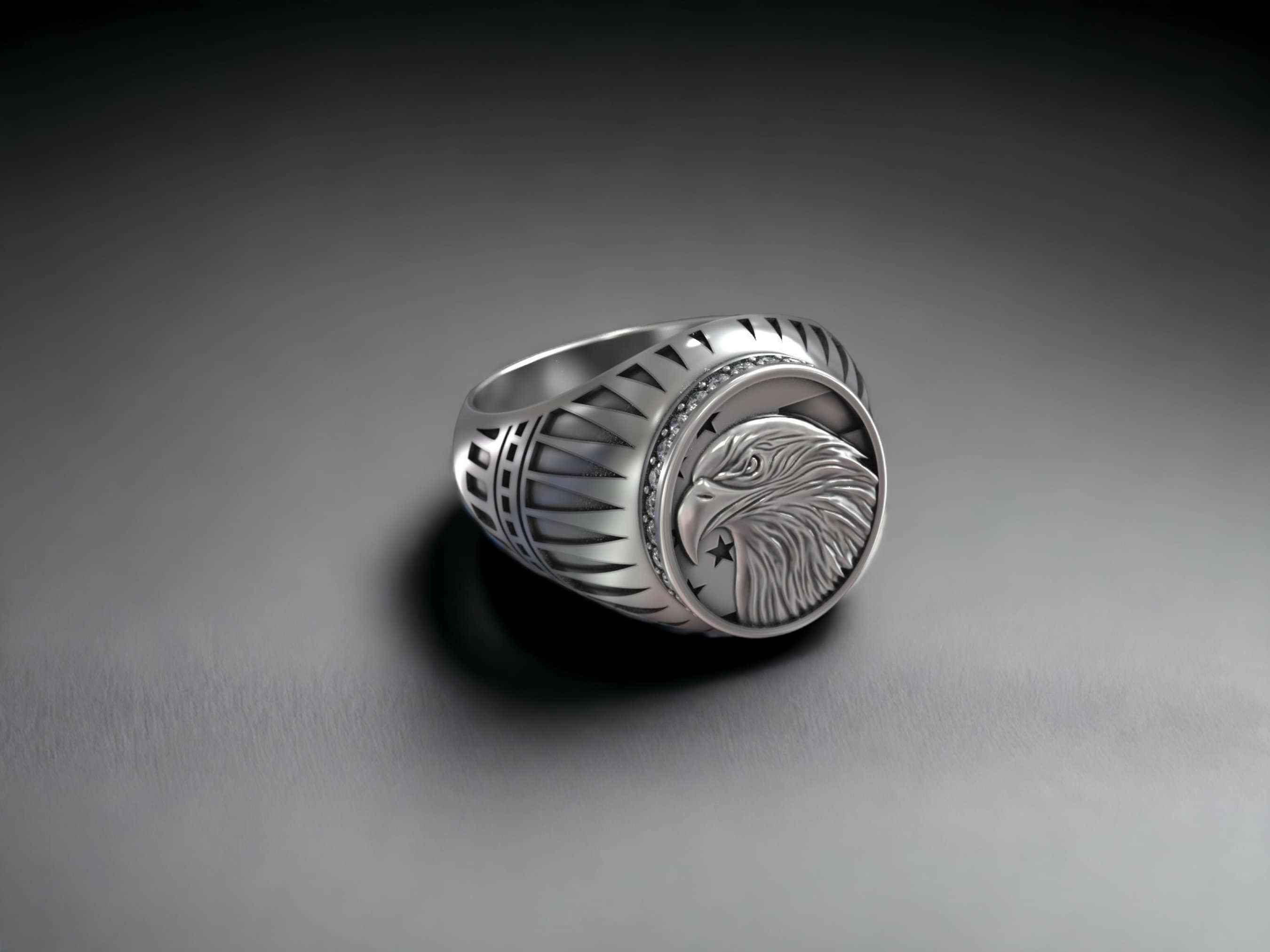 Massoneria - Templare - Antico Anello In Argento 925 - Foto 2