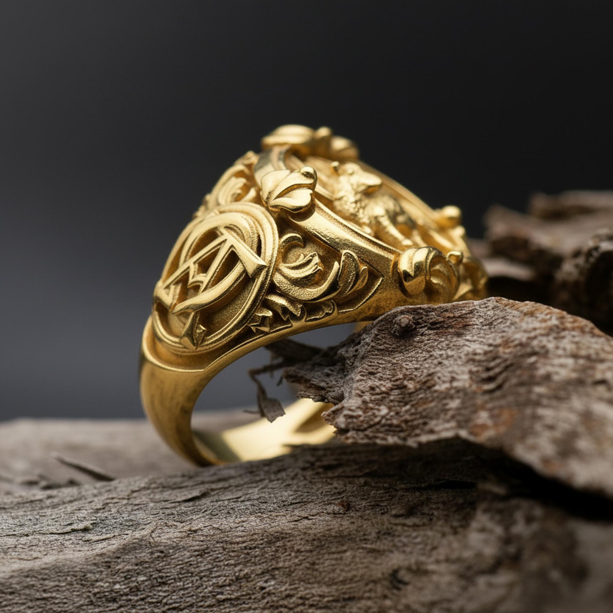 Sterling Silver Agnus Dei Lamb Ring: Handmade Christian Jewelry - Etsy