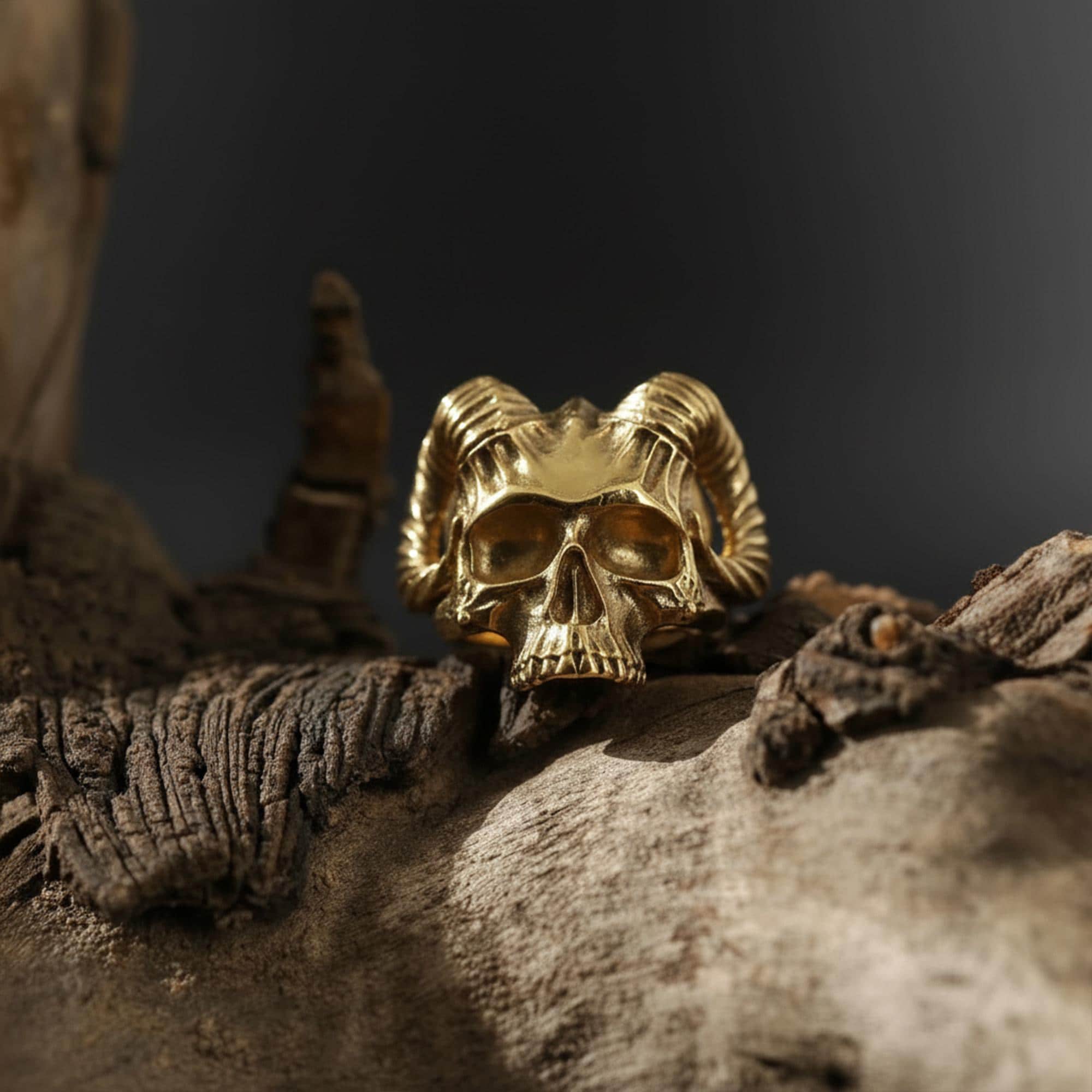 Devil Skull RING 真鍮 Devil Skull RING 真鍮 アクセサリー