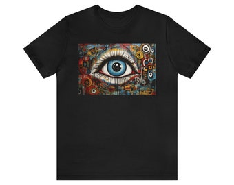Eyeball On You Art Brut Shirt Unisex Jersey Short Sleeve Tee