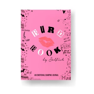 Mean Girls Burn Book, Hardcover Journal, 128 Blank Pages, 5.00x7.24 Inch 