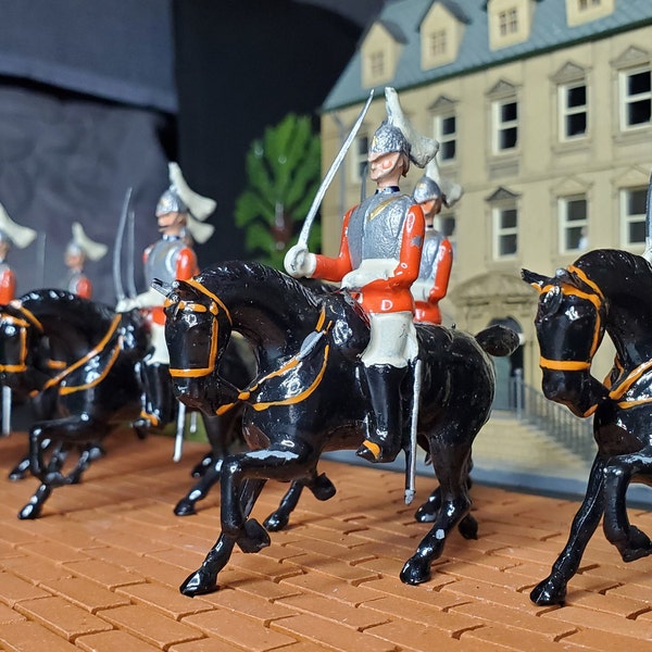 The Lifeguards (Mounted & Pre-WWII) Britains Ltd. Set #1