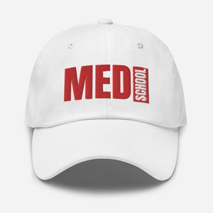 Med School, DO, DM, Medizinstudierender, Gesundheitsfürsorge-Dad-Hut