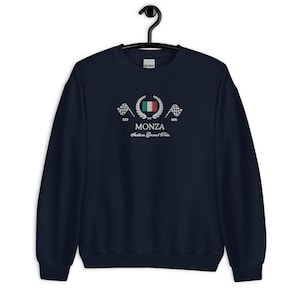 MONZA GRAND PRIX | Formula One Embroidered Unisex Sweatshirt