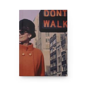 Breakfast at Tiffany&#39;s Audrey Hepburn Hardcover Journal Matte