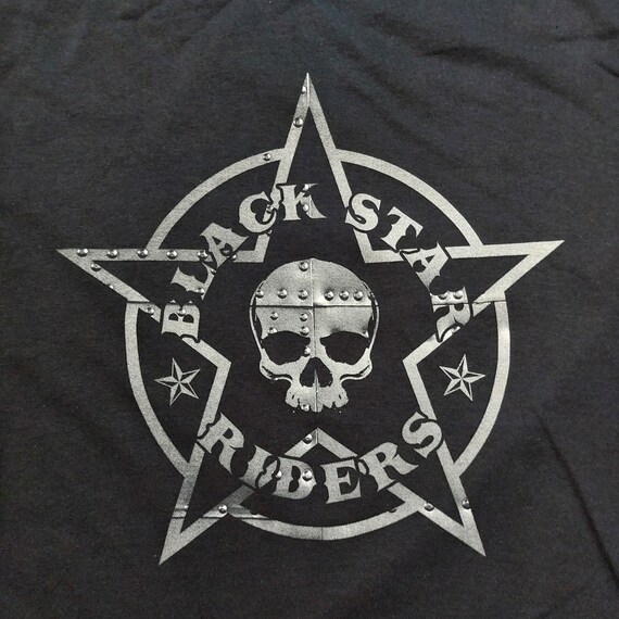 Black Star Riders Skull/Star Logo T-Shirt - image 2