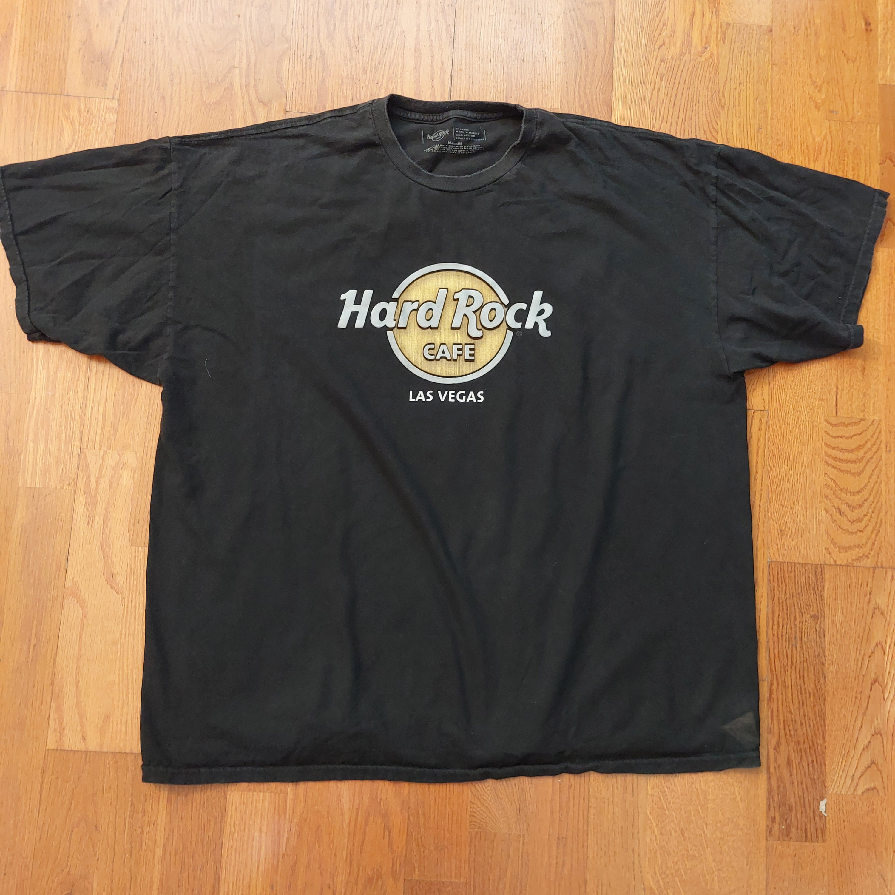 Hard Rock Café Las Vegas Black T-shirt - Etsy