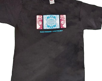90s Alan Parsons Live Project T-shirt. Vintage Late 1990s Alan 