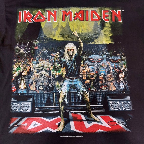 Iron Maiden's Brave New World Tour T-shirt - Etsy