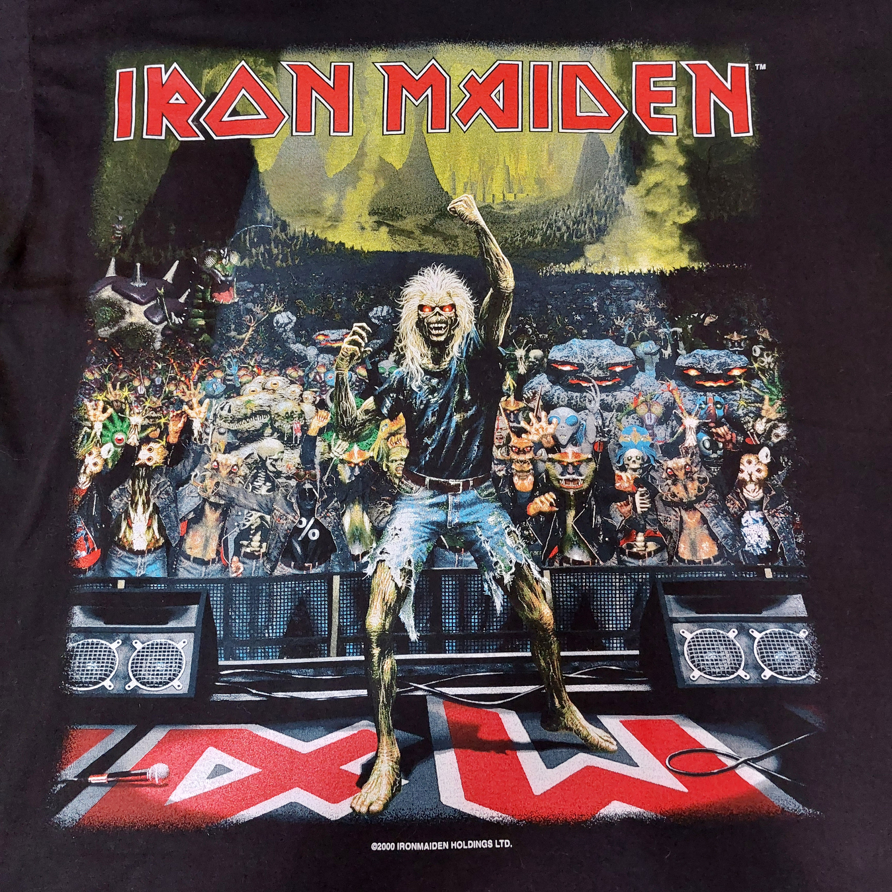 Iron Maiden's Brave New World Tour T-shirt - Etsy