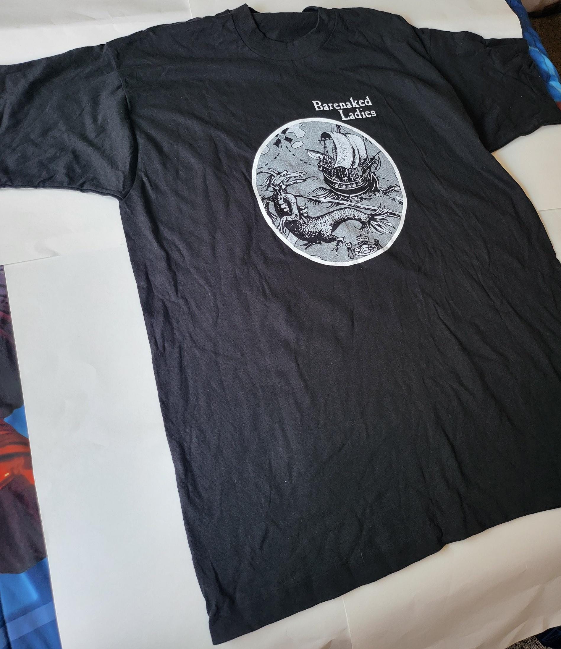 ベアネイキッド Barenaked Ladies バンドT Tシャツ 黒 Barenaked Ladies T Shirt - Etsy