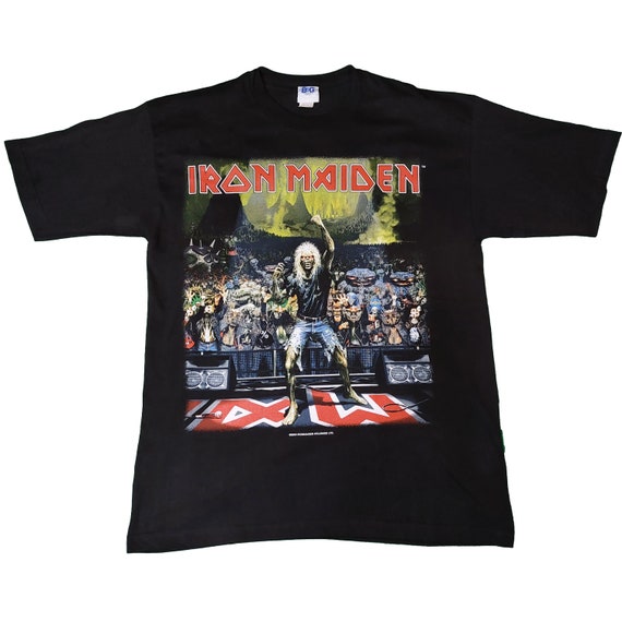 Iron Maiden's Brave New World Tour T-shirt - Etsy